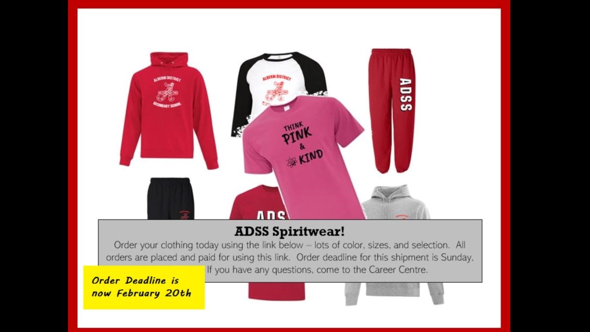 updated Spiritwear